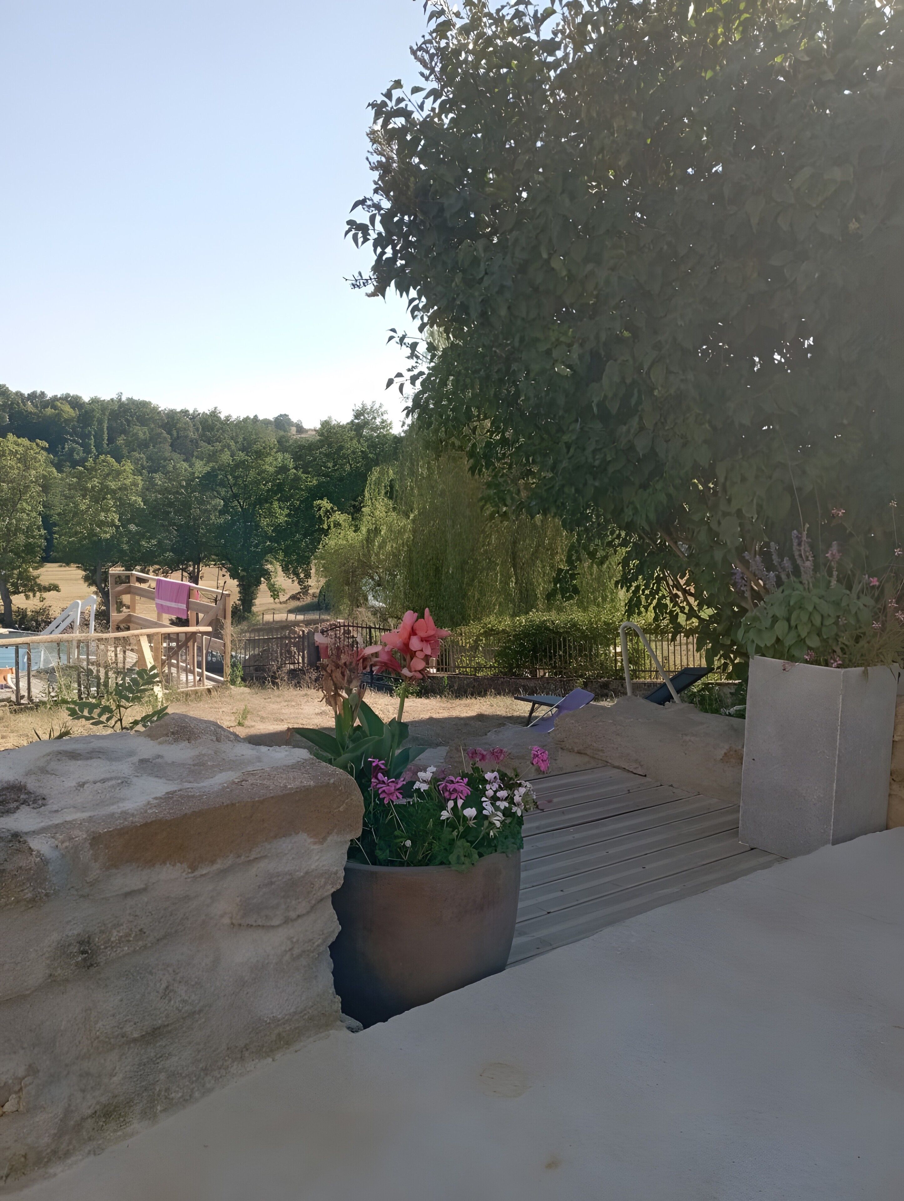 Enceinte de l’hébergement