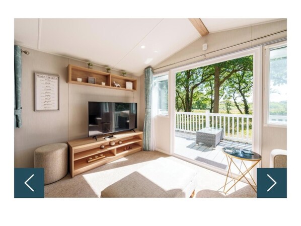 House, 2 Bedrooms, Smoking, Patio | Living room - Charming Isle of Wight Holiday Park Retr (Cowes)