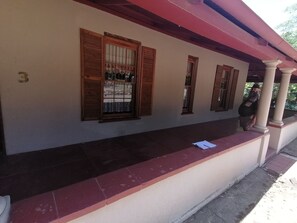 Room, 1 Bedroom, Smoking, Balcony | Terrace/patio - Room-bloekombos Guesthouse Family Unit (Kopanong)