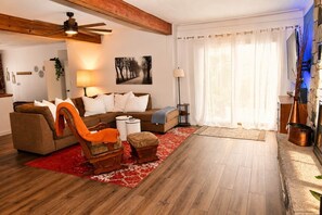 Living area - Northern Michigan Basecamp for Adventure (Onaway)