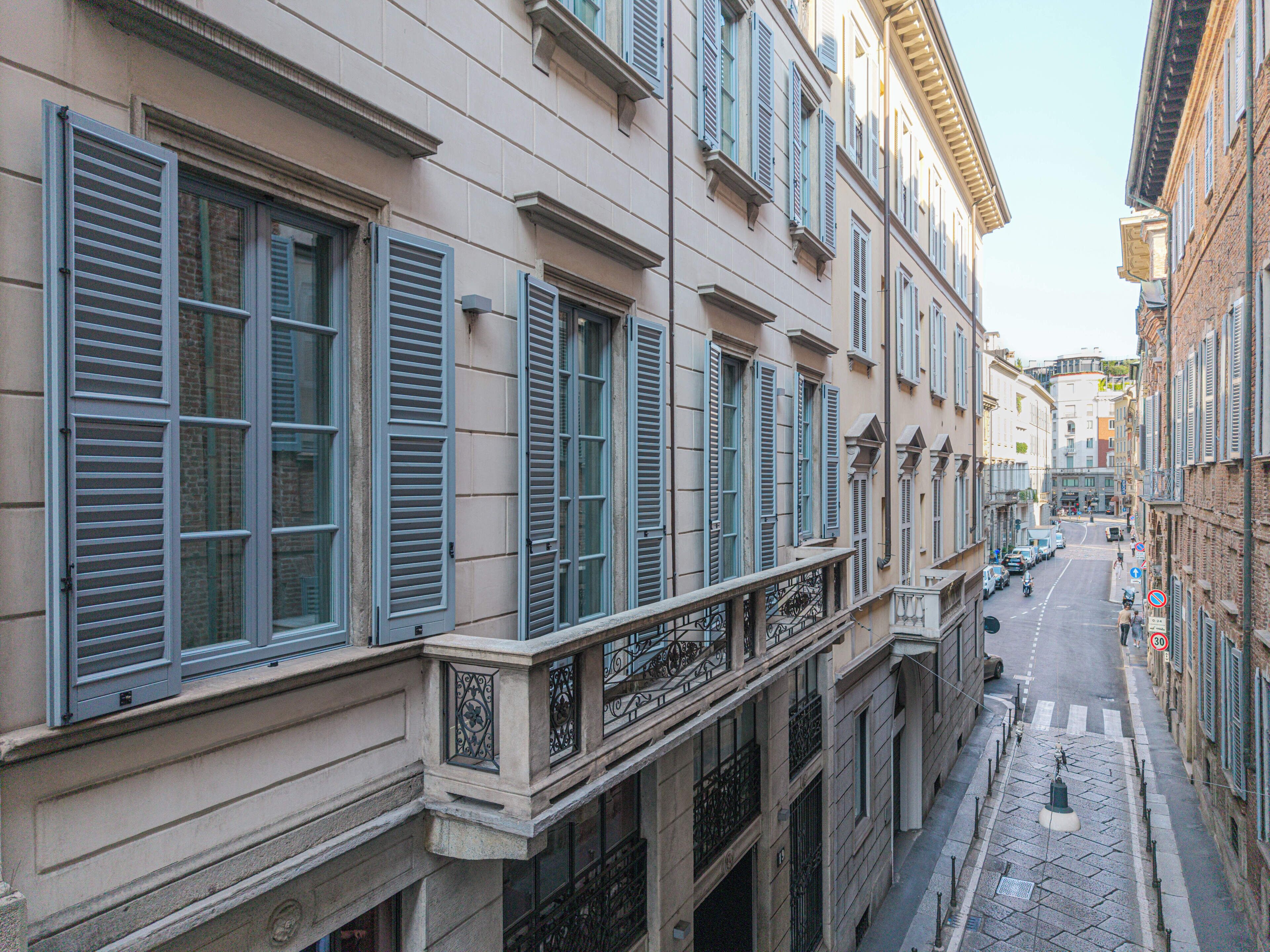 Fassade der Unterkunft