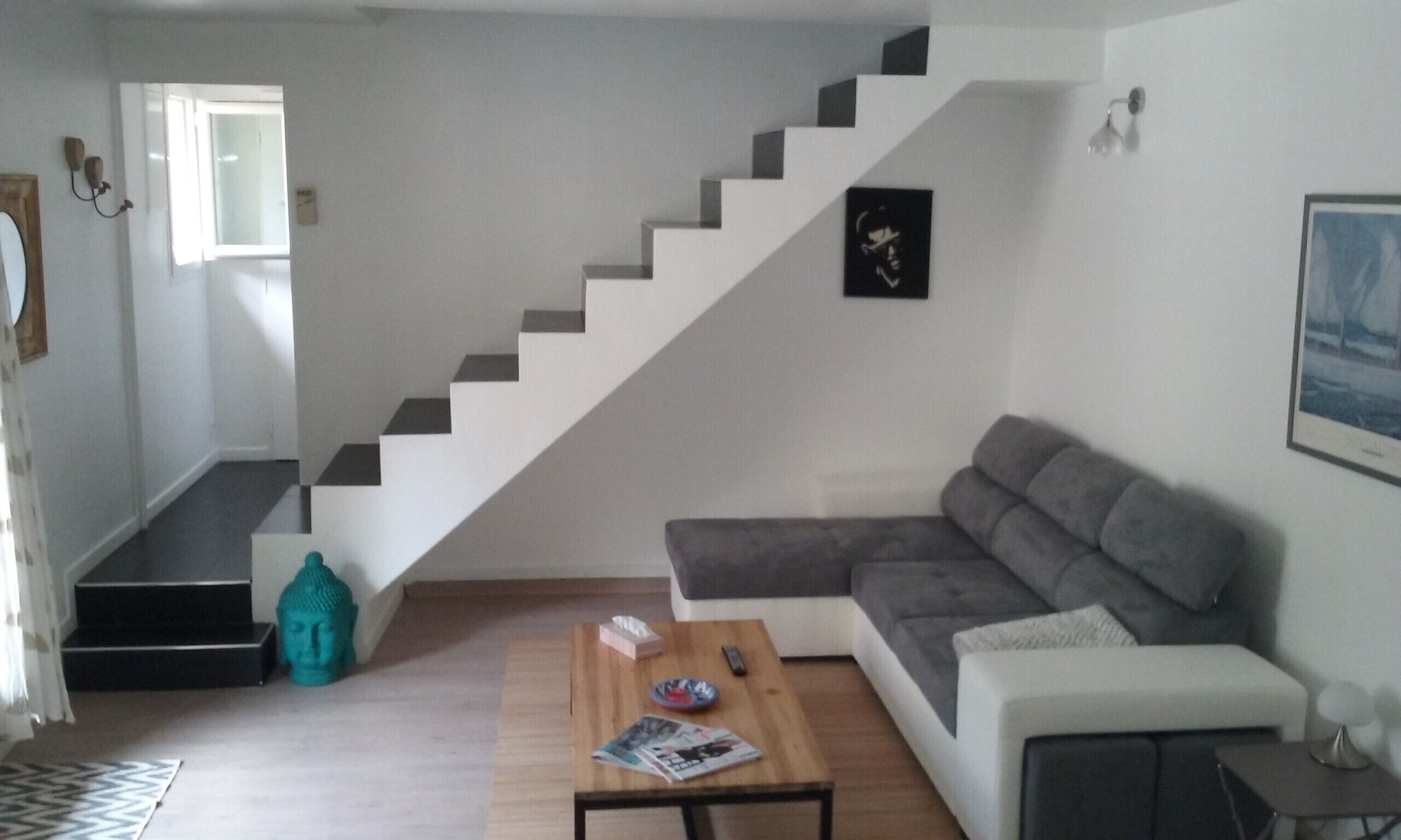 TV, fireplace, DVD player, stereo