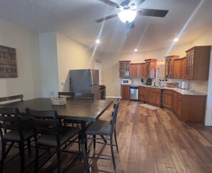 Dining - Rathbun Lake, 1.5 miles from the Lake, 2 bdrm, 2 bath sleeps 7 in Rathbun, Iowa. (Centerville)