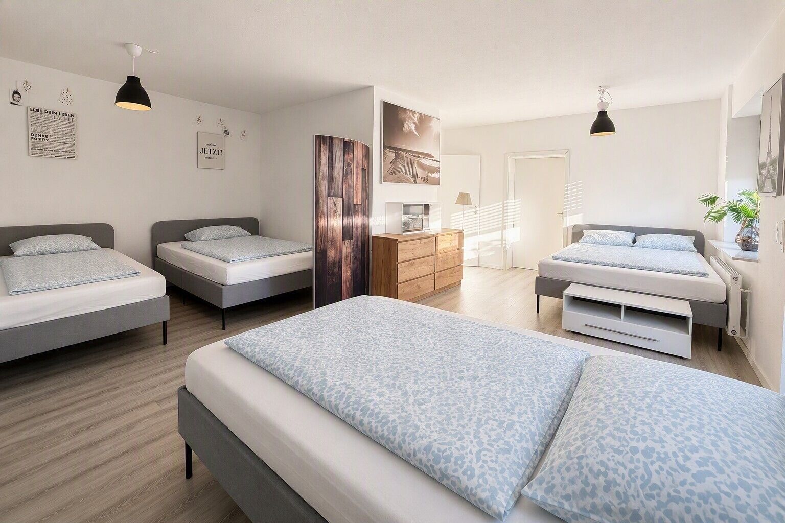 4 quartos, Wi-Fi, roupa de cama