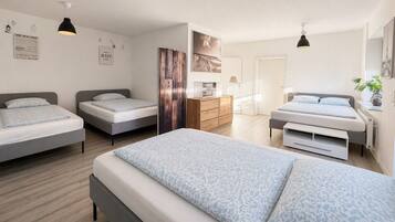 4 quartos, Wi-Fi, roupa de cama