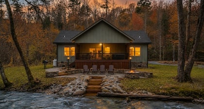 Waterfront Cabin | Swim, Fish or Float the Creek!