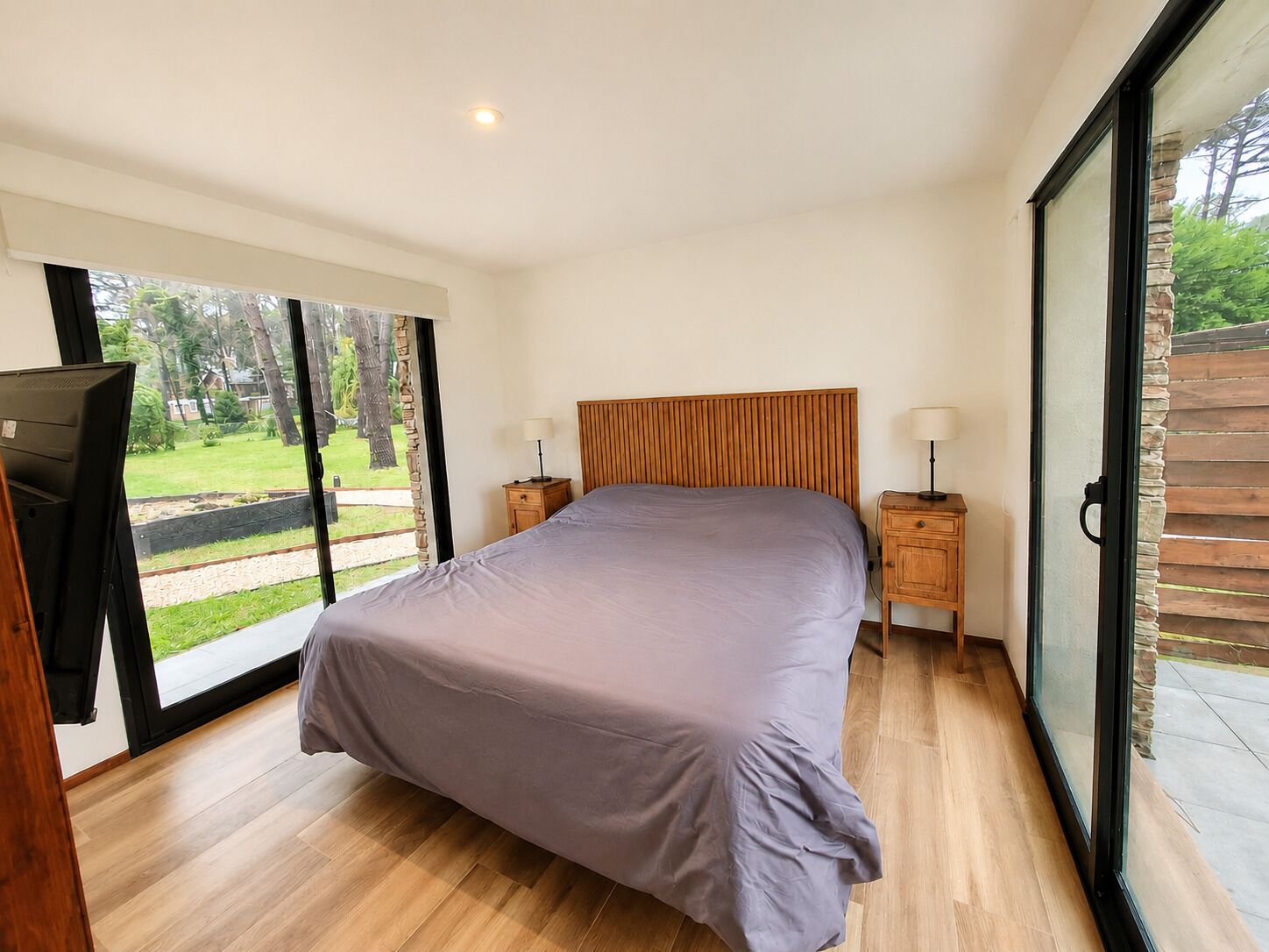 Cabane, 1 chambre, vue jardin