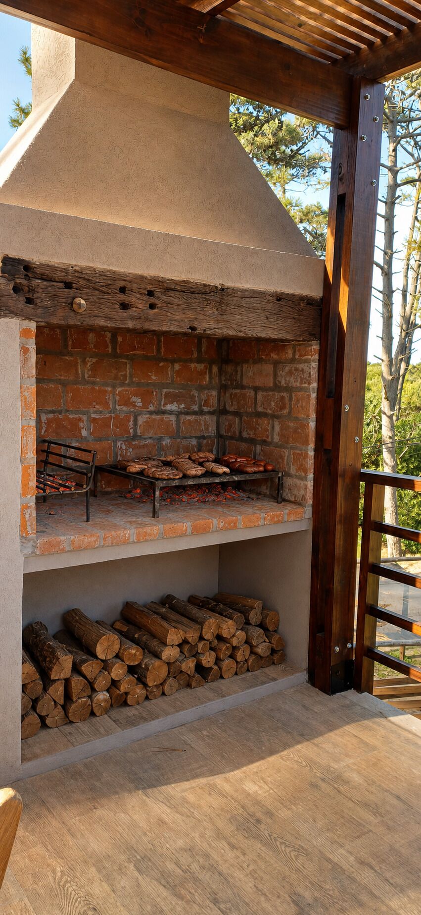 Cabin (Unit 7) | Terrace/patio