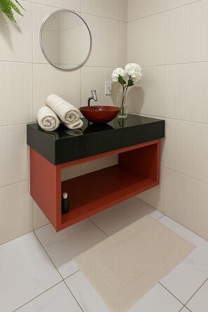 Bathroom - Landscape 202 Gold B 2 bedrooms 66m2 sea view (Fortaleza)