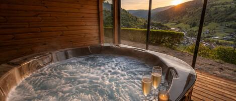 Baignoire à remous intérieure