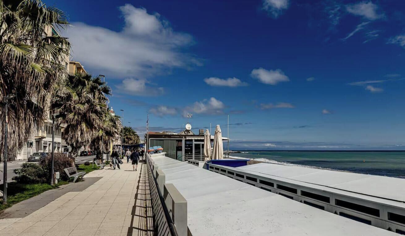 Vue sur la plage/l’océan