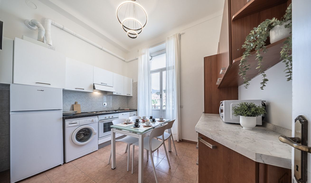 Fridge, microwave, dishwasher, spices