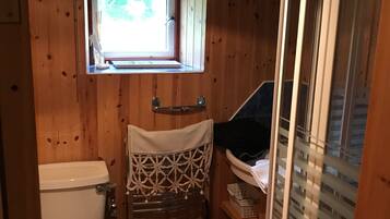 Shower, towels