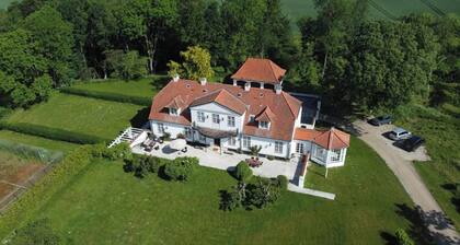 Historic house in Skjoldungernes Land park