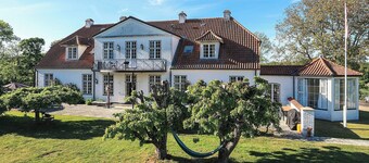 Historic house in Skjoldungernes Land park