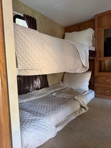 Northwoods Glamping Experience in Florence, WI with direct ATV/UTV trail access.