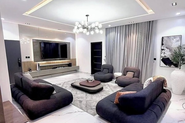 Economy Apartment, Balcony, City View | Living area