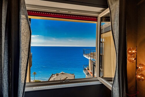 [Modern Blue Horizon] Beaches 200m • A/C • SmartTV