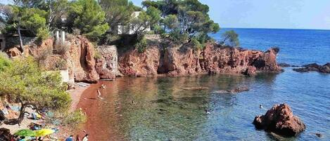 Sur la plage