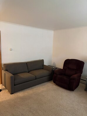 Living area - 3-bedroom house in walking distance to EAA with cool AC and Bar (Oshkosh)