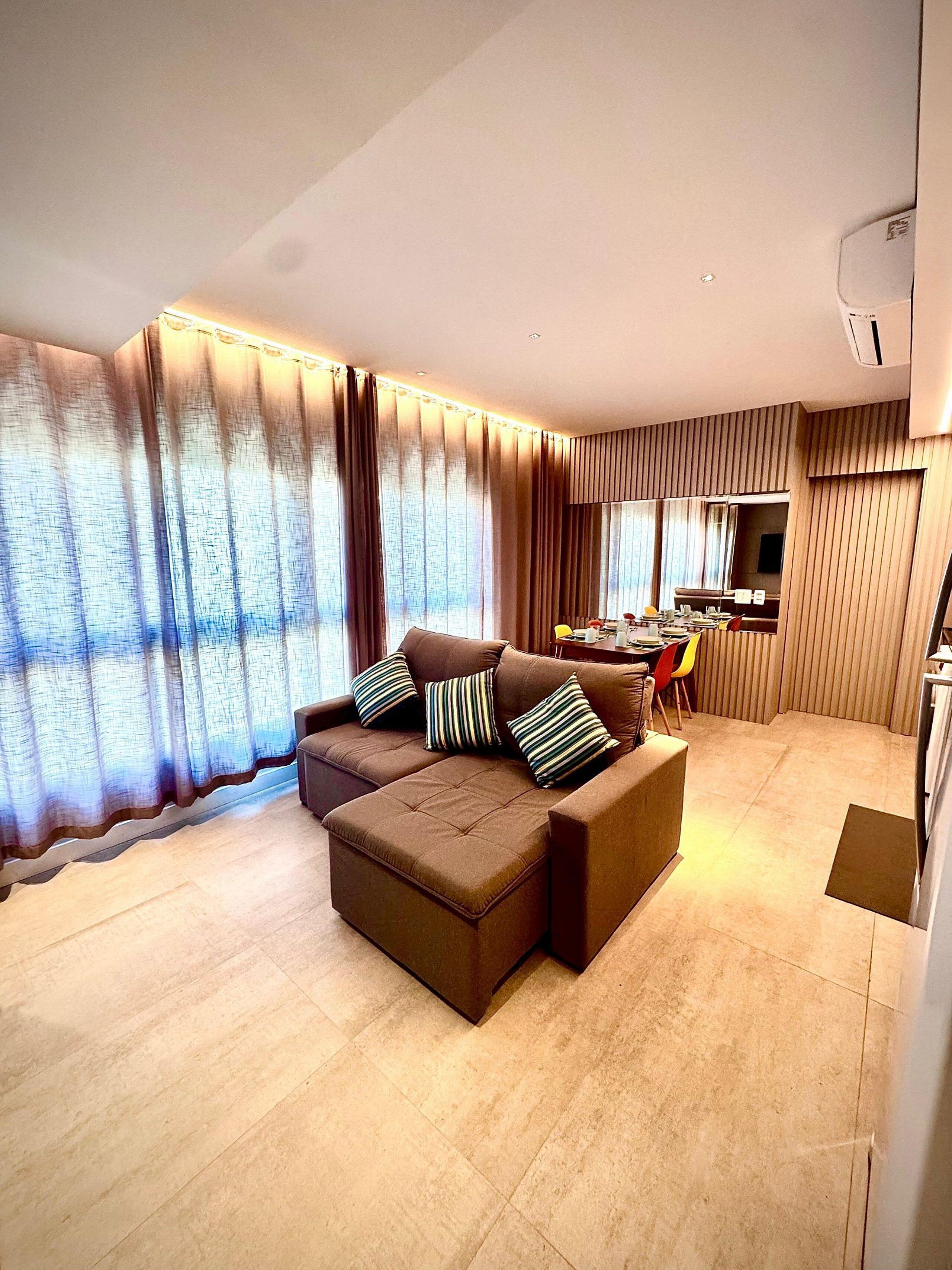 Apartamento superluxo | Área de estar