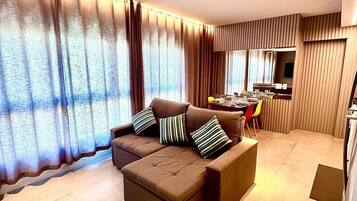 Apartamento superluxo | Área de estar