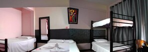Family Room, 3 Single Beds - Ibiza Hostel (Santa Cruz de la Sierra)