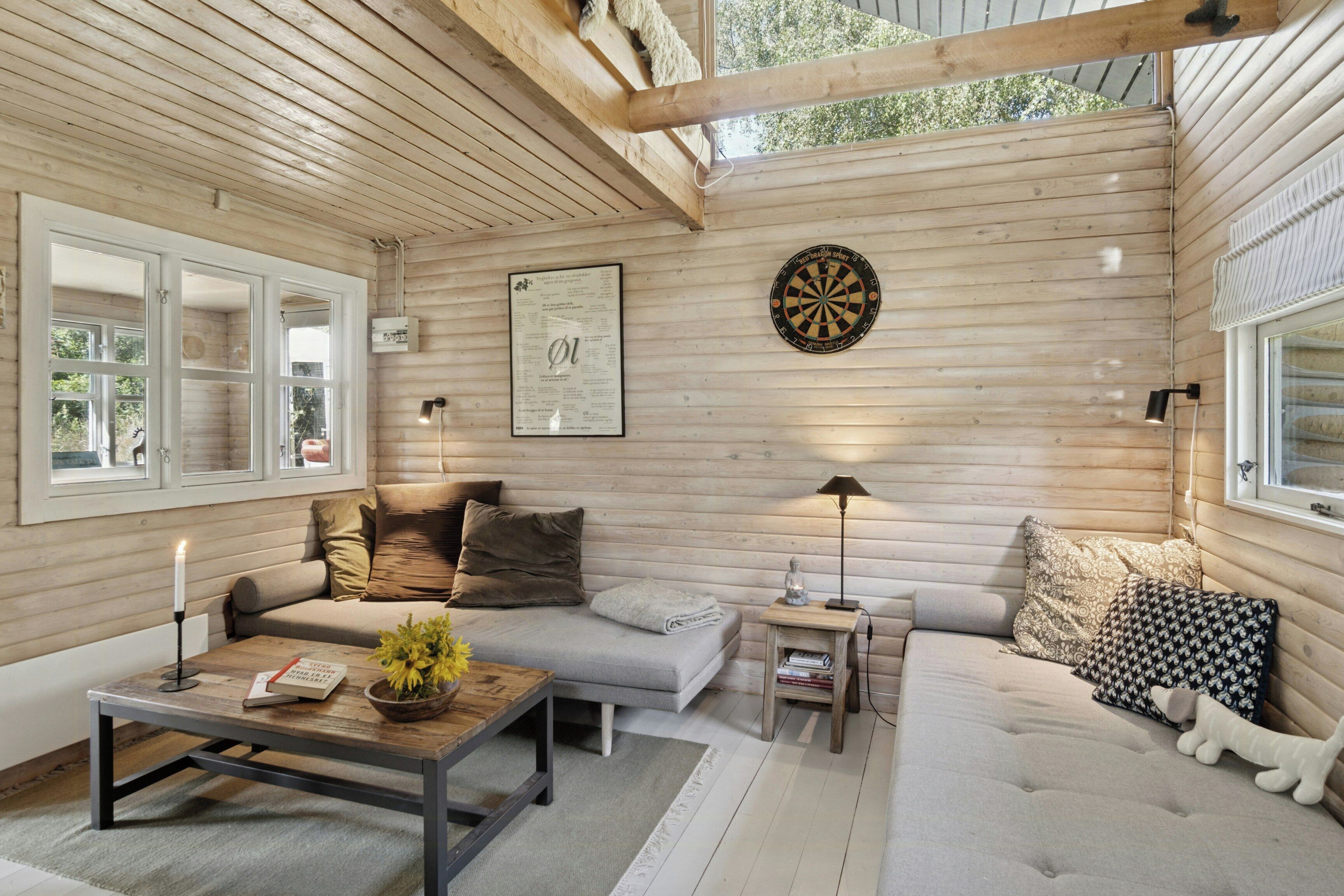 Fernseher, Kamin