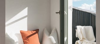Studio met balkon aan de Mühlenberg in Werder