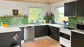 Oven, dishwasher, coffee/tea maker
