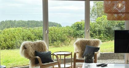 Holiday home with panoramic views on Helgenæs