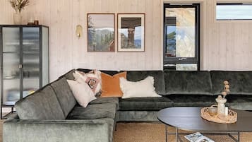 Fernseher, Kamin