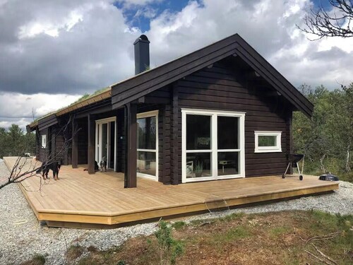 Mountain cabin with great ski terrain