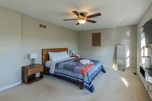 4 quartos, ferros/tábuas de passar roupa, Wi-Fi, roupa de cama