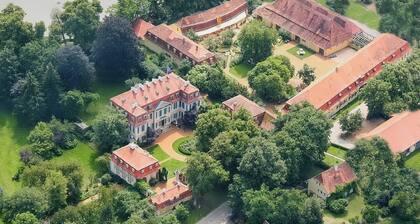 Historic forester's house near Dennenlohe Castle