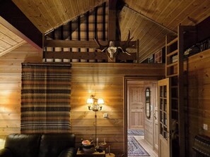 Interior - Authentic cabin overlooking Lake Møsvann (Rjukan)
