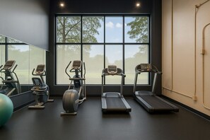 Fitness facility - Cozy Playhouse Sq Loft Near Clinic & CSU (Cleveland)