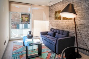 Appartement, balkon | Woonruimte