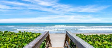 Beach nearby, white sand