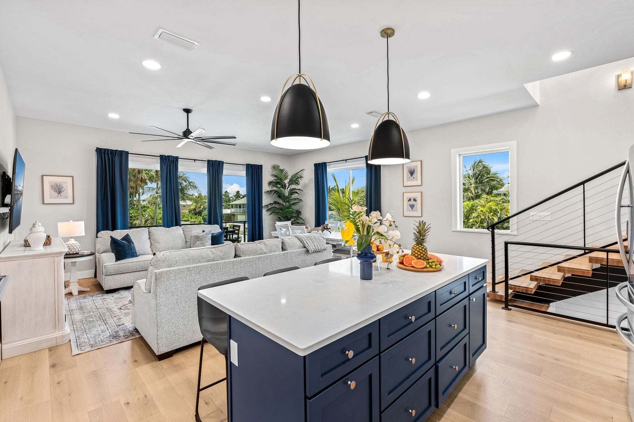 Villa (Multiple Bedrooms) | Private kitchen | Fridge, microwave, oven, stovetop