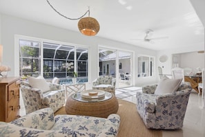 House (4 Bedrooms) | Living room - 1015 Treasure Lane (Vero Beach)
