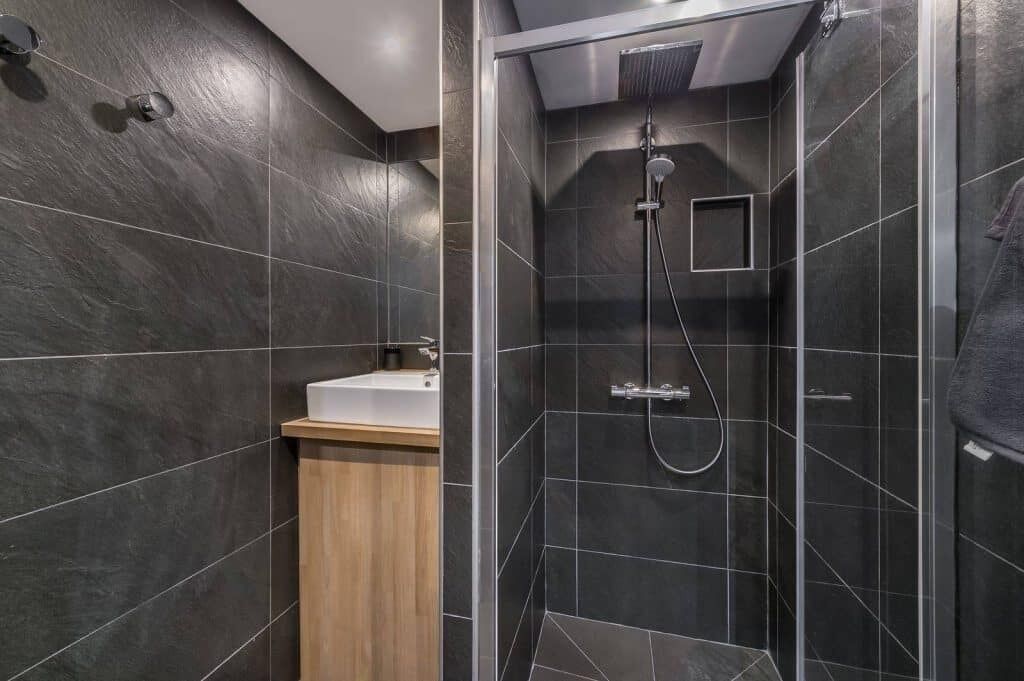 Hair dryer, towels