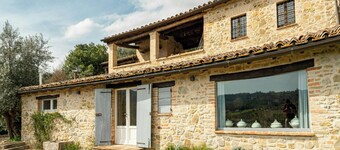 Historical panoramic villa with pool, Umbria