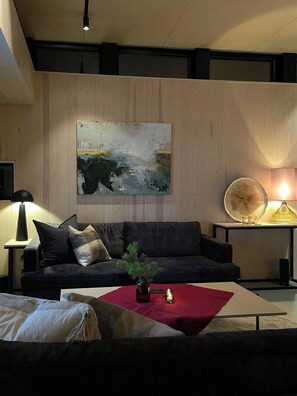 Fernseher, Kamin