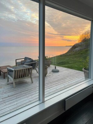 Interior - House with sea view and atrium (Kalundborg)