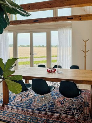 Dining - Modern apartment on historic horse farm (Jonstorp)