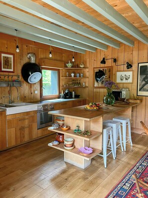 Private kitchen - Architect-designed house by the Indre (Montbazon)