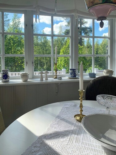 Cosy forest cabin near Bollnäs