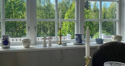 Cosy forest cabin near Bollnäs