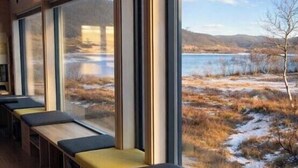 Interior - Beautiful architecture by Vågslidvatnet lake (Edland)